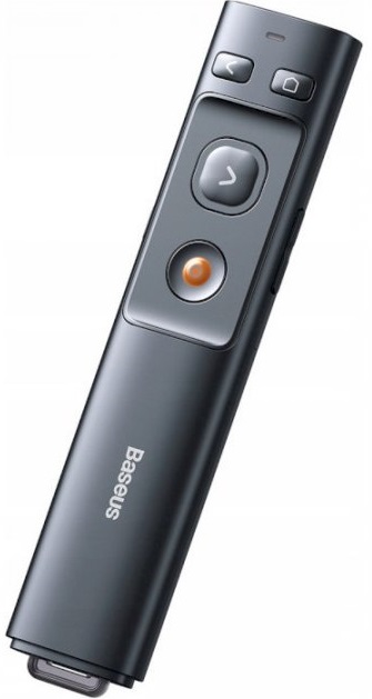 

Презентер Baseus Orange Dot Bluetooth Wireless Presenter Laser Pointer (ACFYB-B0G) Grey