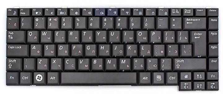 

Клавіатура для ноутбука PowerPlant Samsung P500 (KB312696) Black