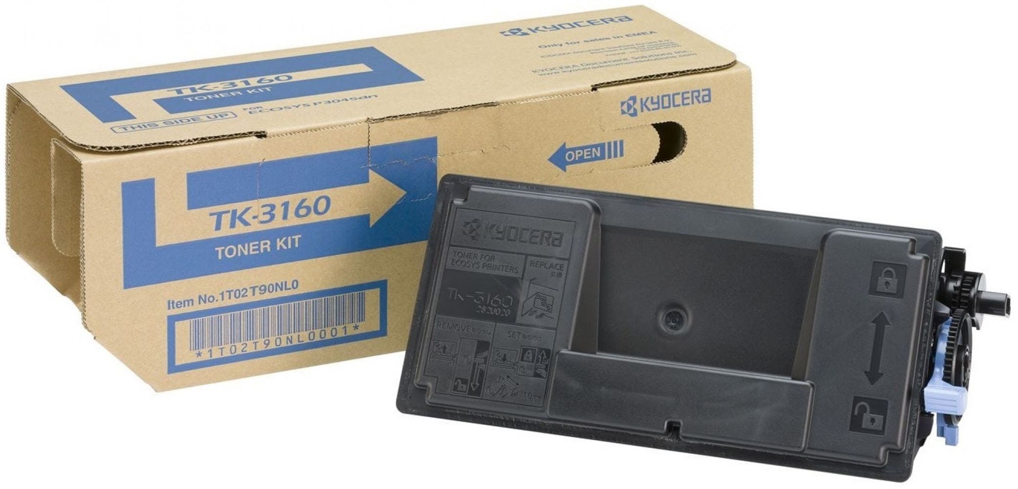 

Тонер-картридж Kyocera TK-3160 (1T02T90NL0/1)