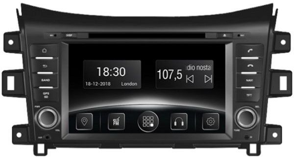 

Автомагнітола штатна Gazer CM6008-D40 Nissan Navara (D40) (2014-2017)