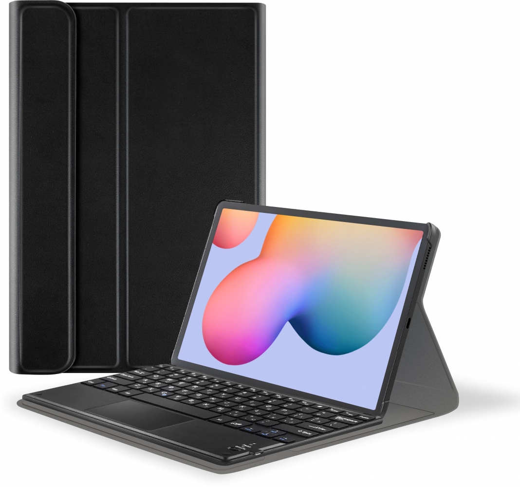 

Обкладинка-клавіатура Airon Premium для Samsung Galaxy Tab S6 Lite (SM-P610/P615) з Bluetooth клавіатурою і тачпадом (4822352781056) Black