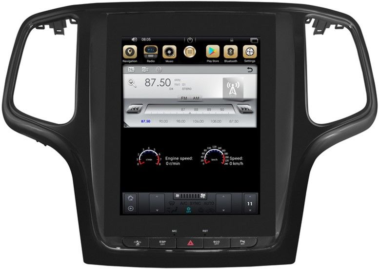 

Автомагнітола штатна Gazer CM7010-WK2 для Jeep Grand Cherokee (WK2) 2011-2016