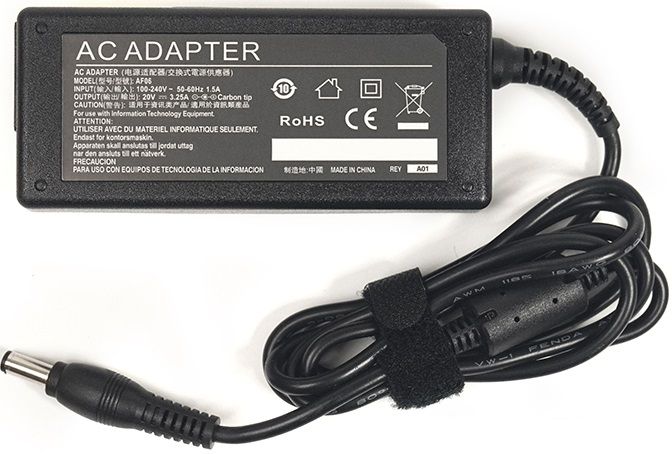 

Блок живлення PowerPlant для ноутбуків IBM/LENOVO 220V, 20V 65W 3.25A (5.5*2.5) (IB65H5525)