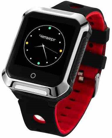 

Годинник-телефон з GPS трекером GOGPS М02 (M02BK) Black