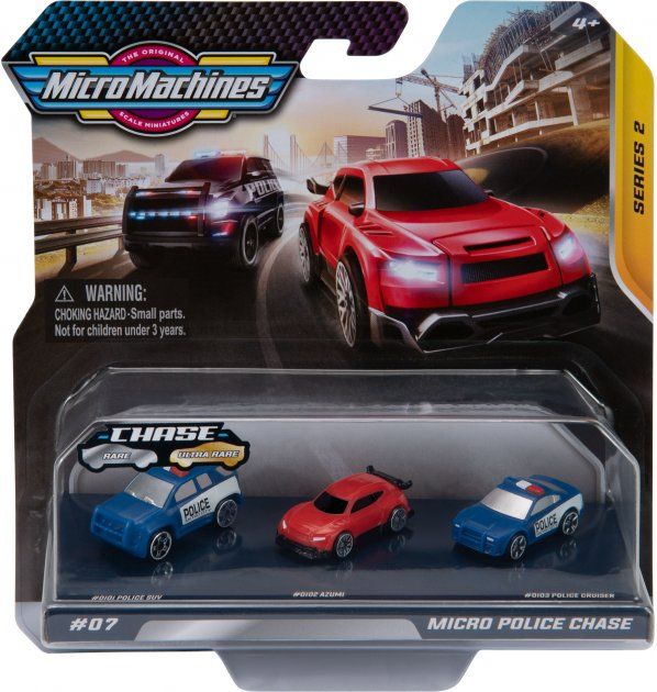 

Набір машинок Micro Machines Поліція (MMW0011)