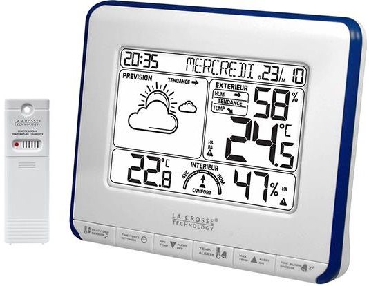 

Метеостанция La Crosse WS6818 White/Blue