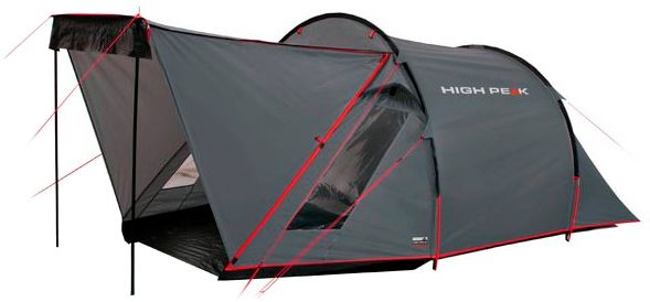 

Палатка High Peak Ascoli 3 Dark Grey/Red