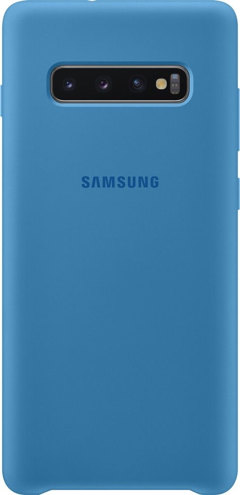 Панель Samsung Silicone Cover для Samsung Galaxy S10 Plus (EF-PG975TLEGRU) Blue от Територія твоєї техніки на платформе USKIDKA Панель Samsung Silicone Cover для Samsung Galaxy S10 Plus (EF-PG975TLEGRU) Blue от Територія твоєї техніки
