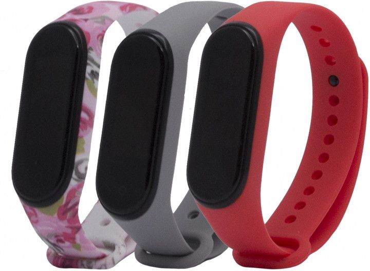 

Комплект ремешков ArmorStandart для Xiaomi Mi Band 4/3 Roses (ARM56231)