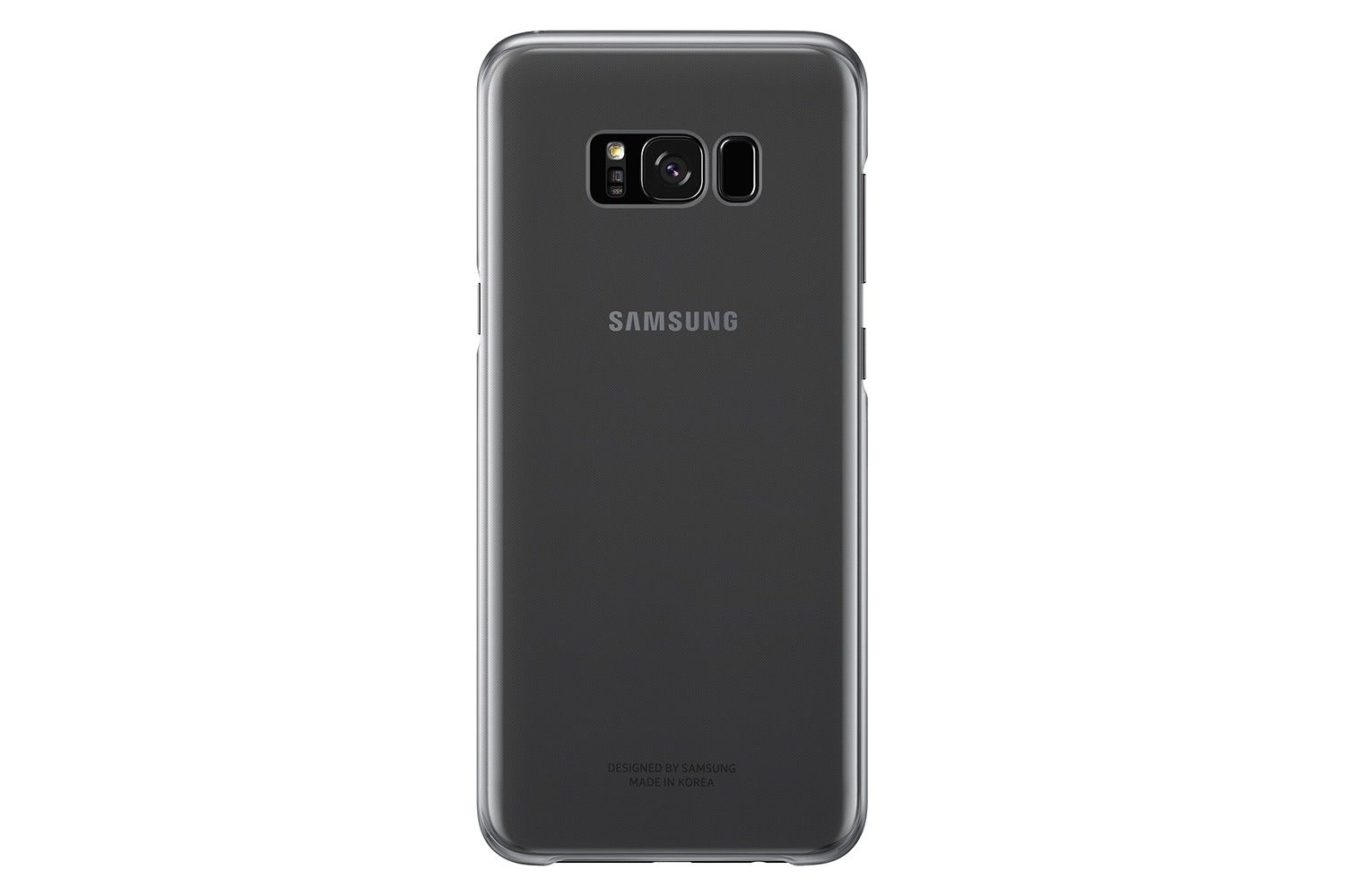 

Чехол Samsung Clear Cover S8 Plus Black (EF-QG955CBEGRU)