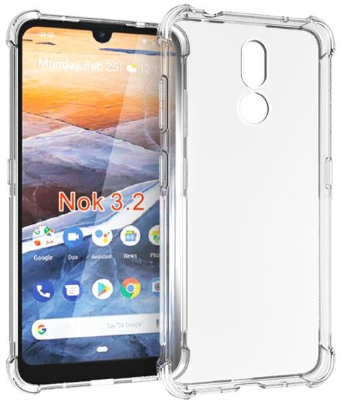 

Панель BeCover Anti-Shock для Nokia 3.2 (BC_704322) Clear