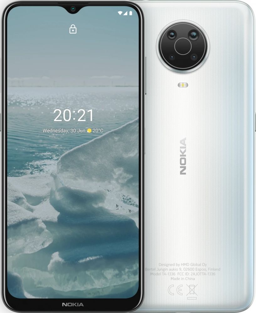 

Смартфон Nokia G20 4/64GB Silver