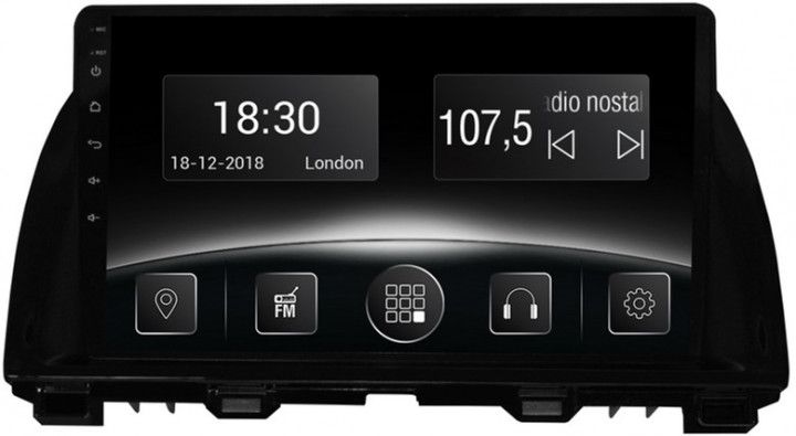 

Автомагнітола штатна Gazer CM6509-KE для Mazda CX-5 (KE) 2012-2016