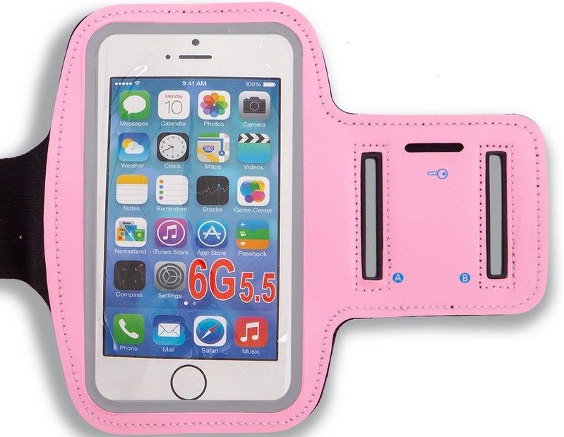 

Сумка спортивна на руку 4,7" Pink