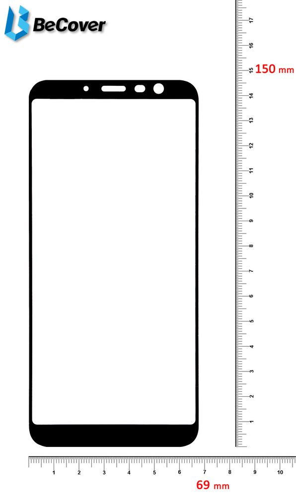 

Захисне скло BeCover для Meizu M6T (702625) Black