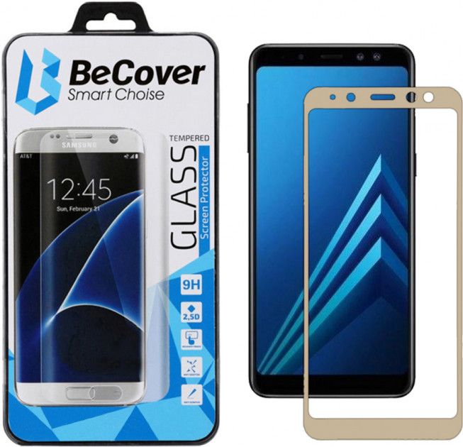 

Захисне скло BeCover для Samsung Galaxy A8 2018 SM-A530 (BC_704679) Gold