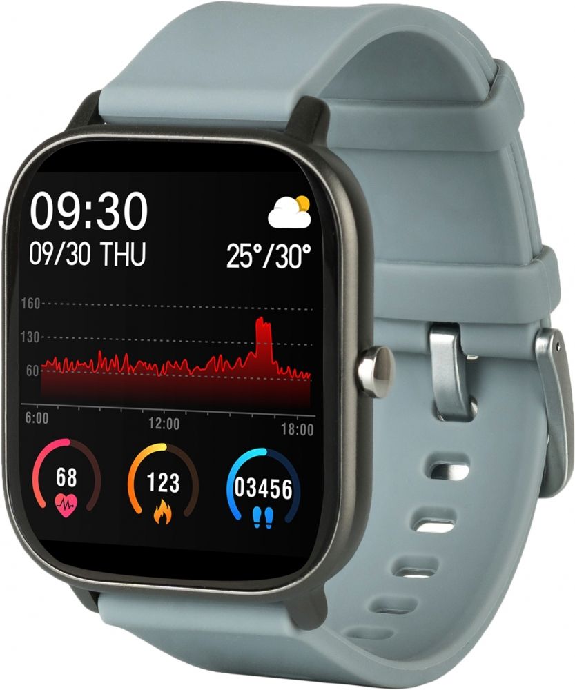 

Смарт-годинник Globex Smart Watch Me Gray