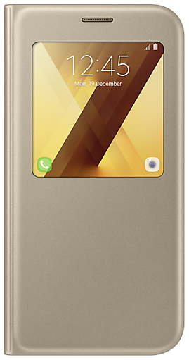 

Чехол Samsung S View Standing Cover EF-CA720PFEGRU Gold для Galaxy A7 (2017)
