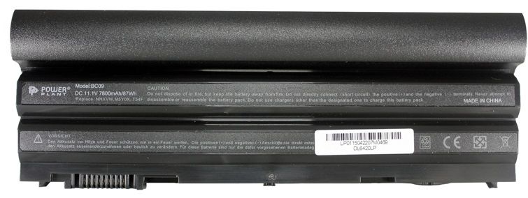 

Акумулятор PowerPlant X57F1 для Dell Latitude E6420 (11.1V/7800mAh/9 Cells) (NB00000243)