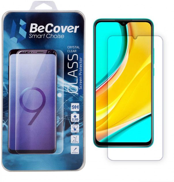 

Захисне скло BeCover для Xiaomi Redmi 9A / Redmi 9C Crystal Clear Glass (705111)