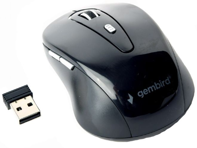 

Миша бездротова Gembird MUSW-6B-01 Wireless Black