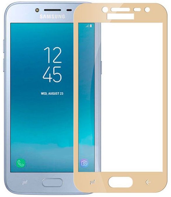 

Защитное стекло Full Screen Samsung J250 (J2-2018) Gold