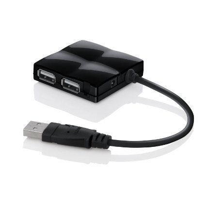 

USB-хаб Belkin Travel Hub NPS (4 порта) Black