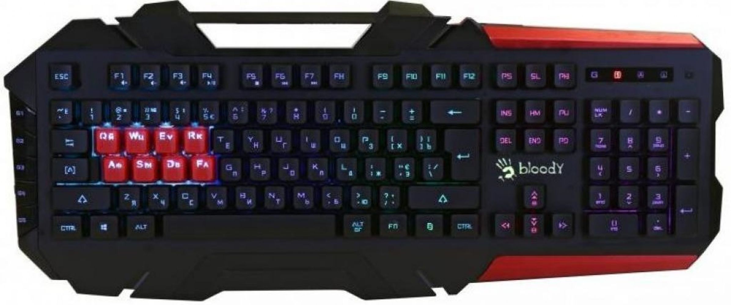 

Клавіатура дротова A4Tech Bloody B3590R USB (4711421937702)