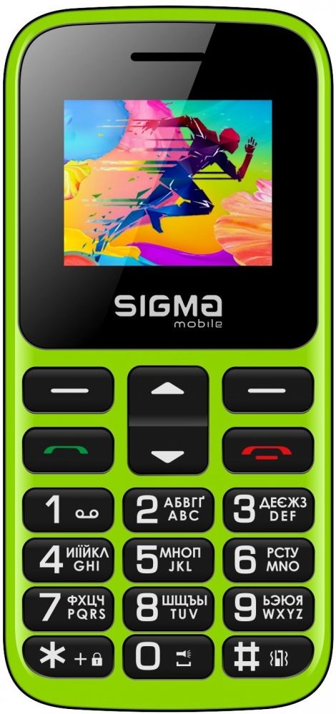 Акция на Мобільний телефон Sigma mobile Comfort 50 HIT2020 Green от Територія твоєї техніки