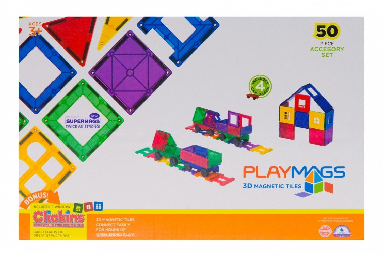 

Магнитный конструктор Playmags 50 элементов (PM153)