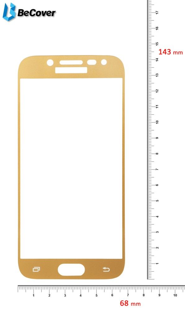 

Защитное стекло BeCover 3D для Samsung Galaxy J5 (2017) J530 Gold (BC_701829)