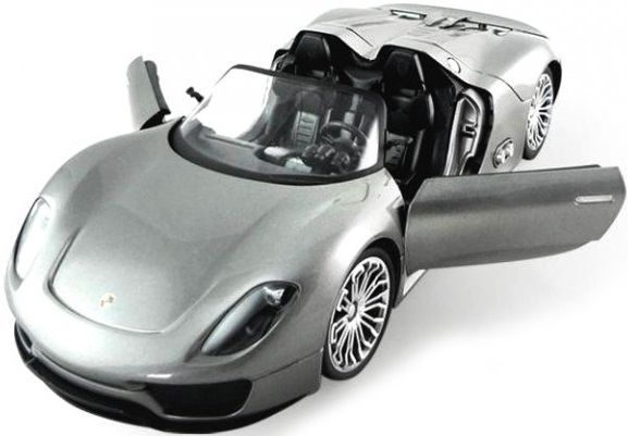 

Машинка на р/у Meizhi Porsche 918 1:14 27 МГц Grey