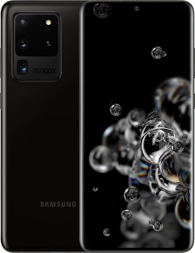 Акція на Смартфон Samsung Galaxy S20 Ultra (SM-G988BZKDSEK) Black від Територія твоєї техніки