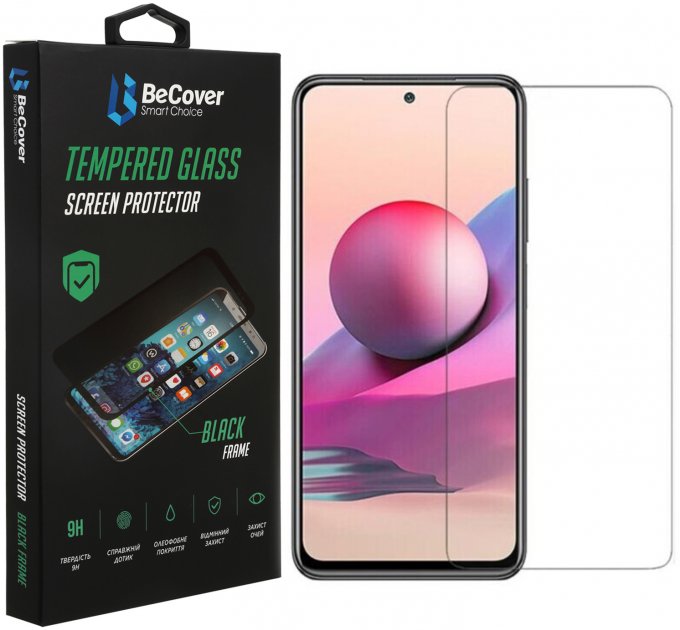 

Захисне скло BeCover Crystal Clear Glass для Xiaomi Redmi Note 10 5G (706685)