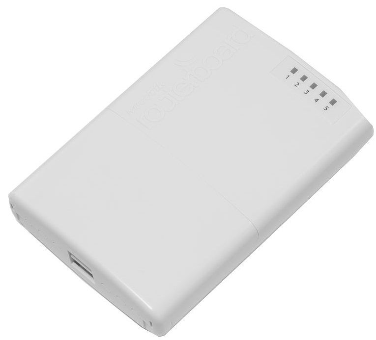 Акція на Маршрутизатор MikroTik PowerBox (RB750P-PBr2) від Територія твоєї техніки