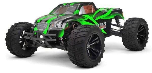 

Модель автомобіля Himoto Монстр Bowie E10MTL Brushless 1:10 2.4 ГГц Green