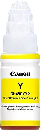 

Чорнило Canon GI-490 Pixma G1400/G2400/G3400 70 мл (0666C001) Yellow