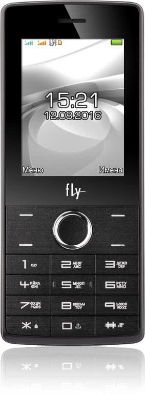 

Мобільний телефон Fly FF244 Dark Gray