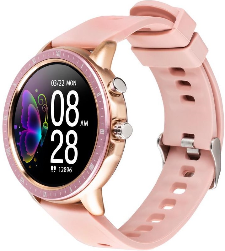 

Смарт-годинник Gelius GP-SW005 GENERATION (2099900818479) Pink/Gold