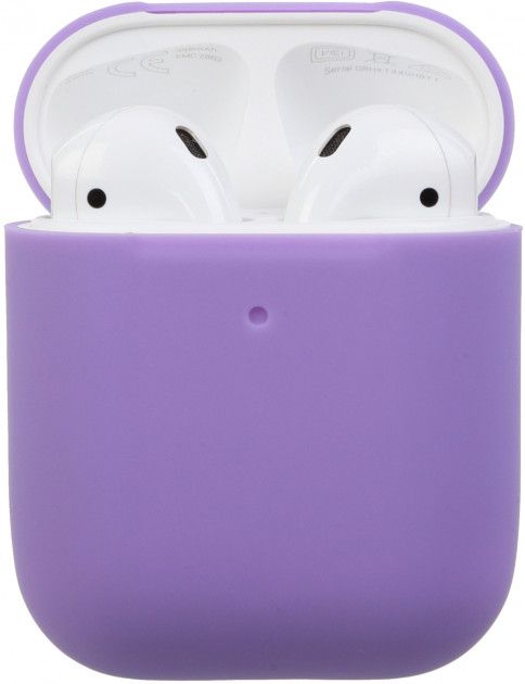 

Чехол для наушников Armorstandart Ultrathin Silicone Case для Apple AirPods 2 (ARM54747) Purple
