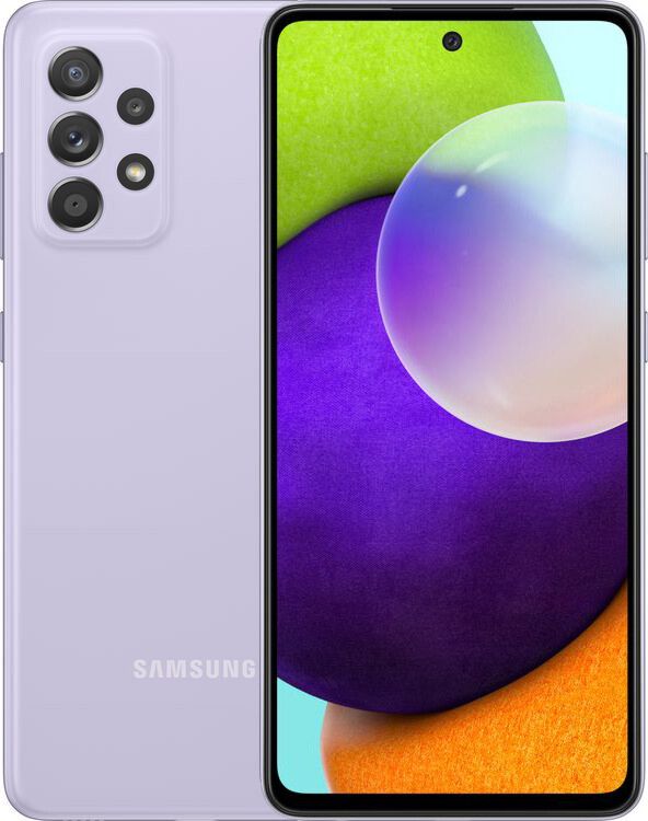 

Смартфон Samsung Galaxy A72 8/256GB (SM-A725FLVHSEK) Light Violet