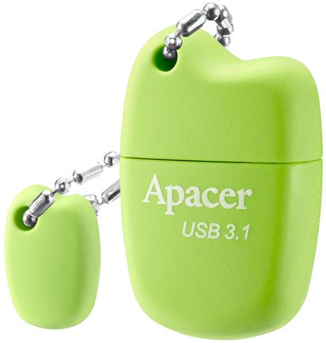 

USB флеш накопичувач Apacer AH159 32GB USB 3.1 (AP32GAH159G-1) Green