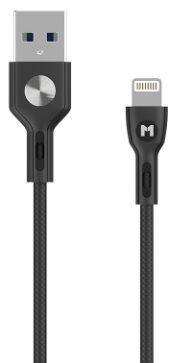 

Кабель USB Marakoko MCB26 lightning 1m 2.4A Black
