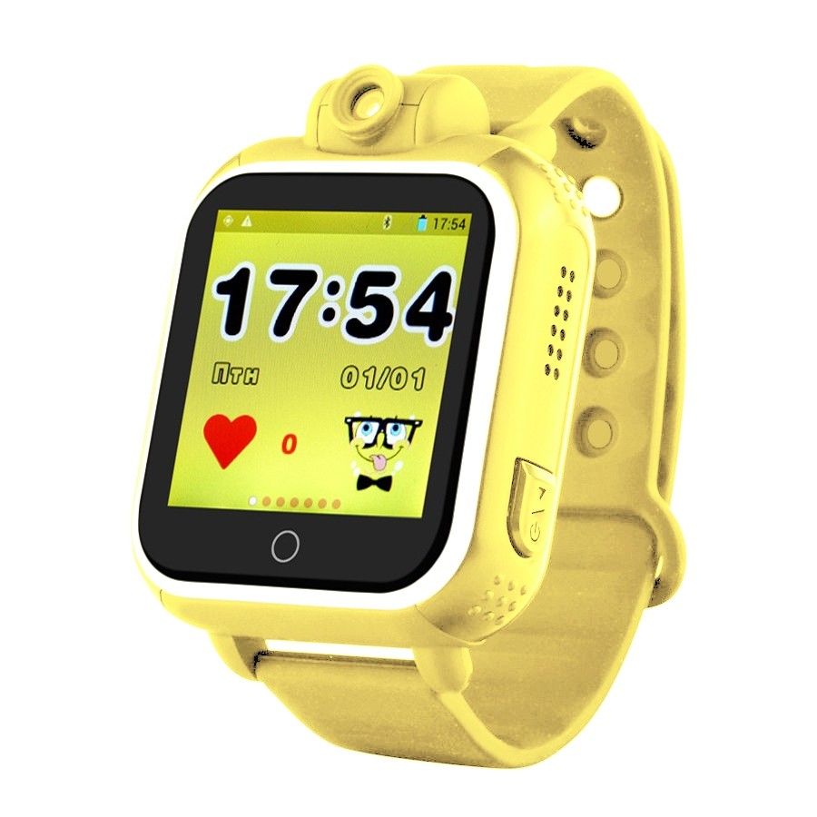 

Дитячий розумний годинник з GPS-трекером TD-07 (Q20) Yellow