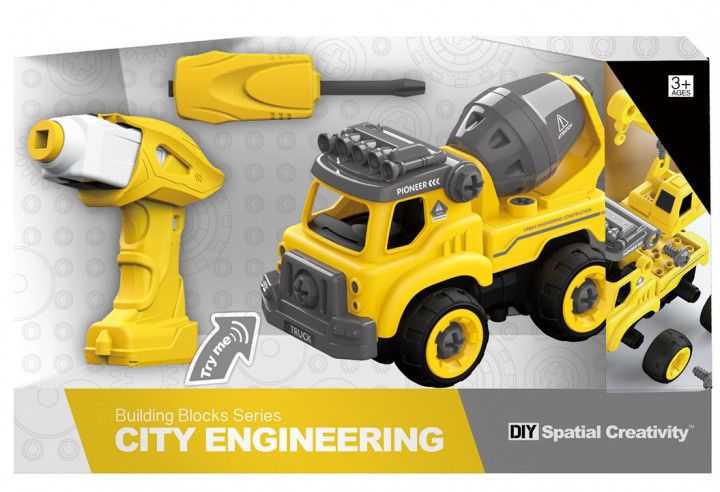 

Конструктор DIY Spatial Creativity Бетонозмішувач (CJ-1365051)