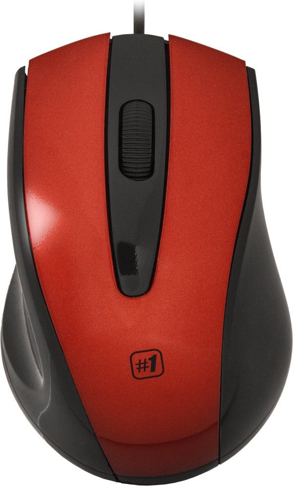 

Мышь Defender #1 MM-920 USB (52920) Red/Black