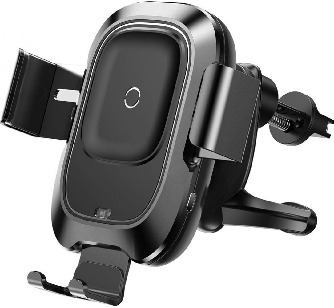 

Бездротовий зарядний пристрій Baseus Smart Vehicle Bracket Wireless Charger (WXZN-01) Black