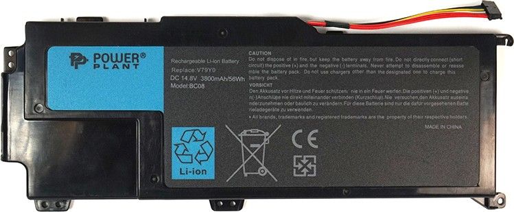 

Акумулятор PowerPlant для Dell XPS 14z (V79Y0) (14.8V/3800mAh/6Cells) (NB440306)