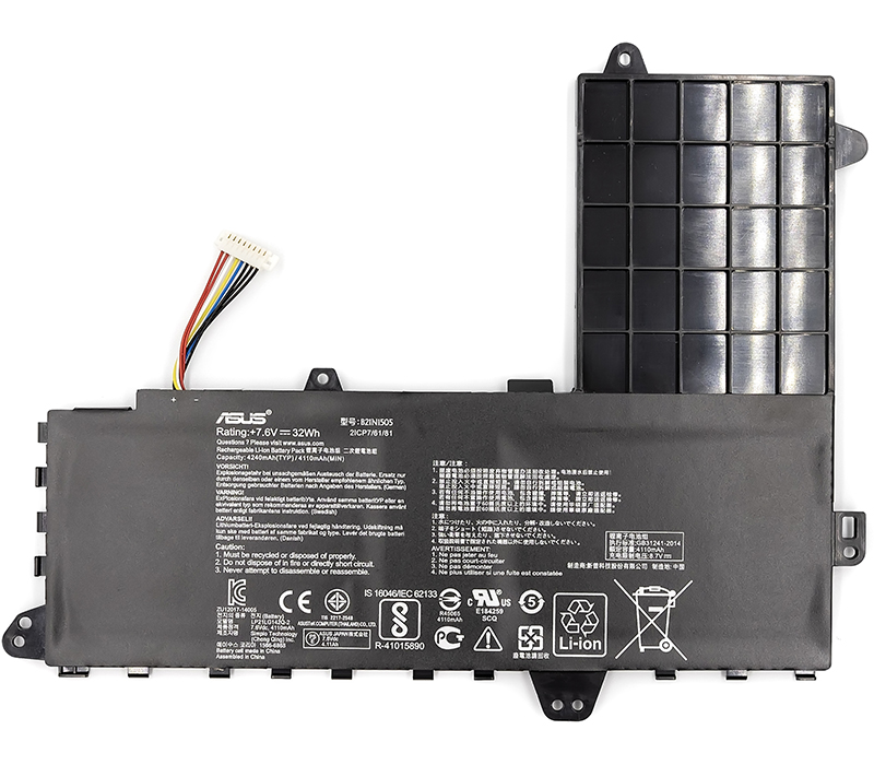 

Акумулятор PowerPlant для ASUS EeeBook E402M (B21N1505) 7.6V 32Wh (original) (NB431021)