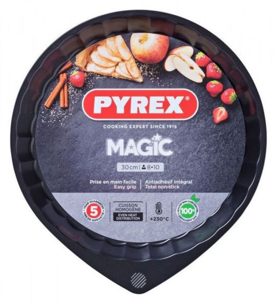 

Форма для випічки Pyrex Magic 30 см Кругла (MG30BN6) Black